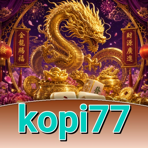 Beranda aplikasi kopi77 setelah terbuka